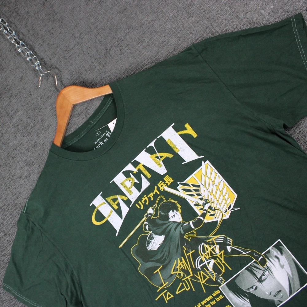 Attack on Titan Captain Levi Ackerman Graphic BoxLunch T-Shirt